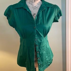 Banana Republic Button Up Top